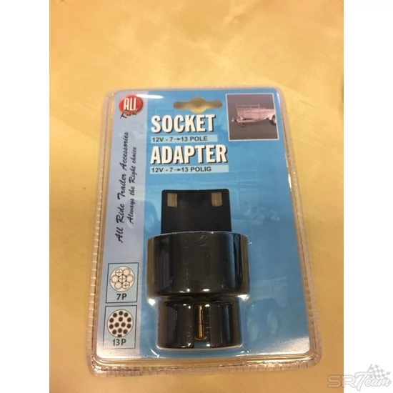Utánfutóhoz való átalakító adapter 12v 7-ről 13-ra!