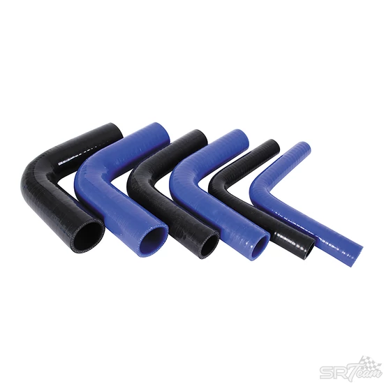 REDSPEC 90°-os szilikon cső 68mm Ø kék
