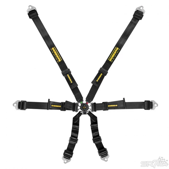 SCHROTH Flexi 2x2" homológ 6 pontos öv 