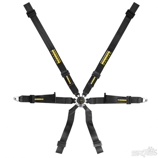 SCHROTH Profi XLT 2x2 homológ 6 pontos öv, Ultrakönnyű!