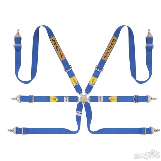 Sabelt acél 6 pontos öv 2"