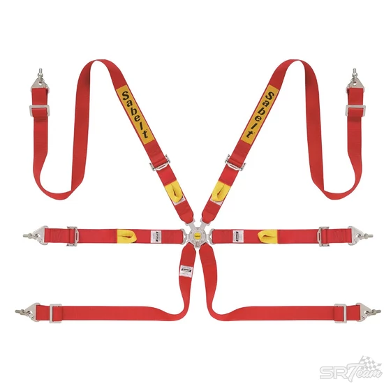 Sabelt acél 6 pontos öv 2"